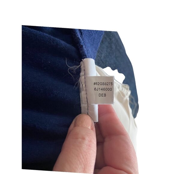 Denver Broncos Y2K Terrycloth Strapless Swimcover Blue Size M Football Beach - Picture 4 of 13